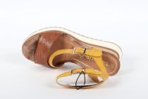 Sandales à talon compensées Tamaris 1-28021-24 Saffron/Nut